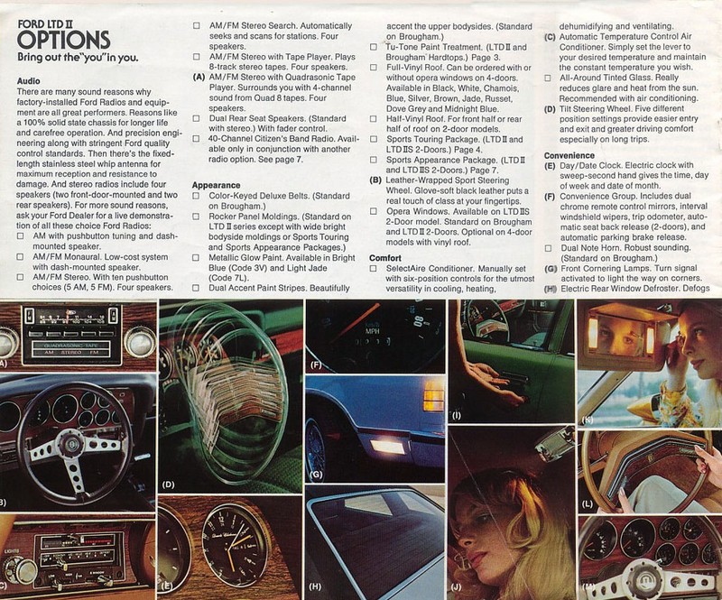 1978 Ford LTD II Brochure Page 5